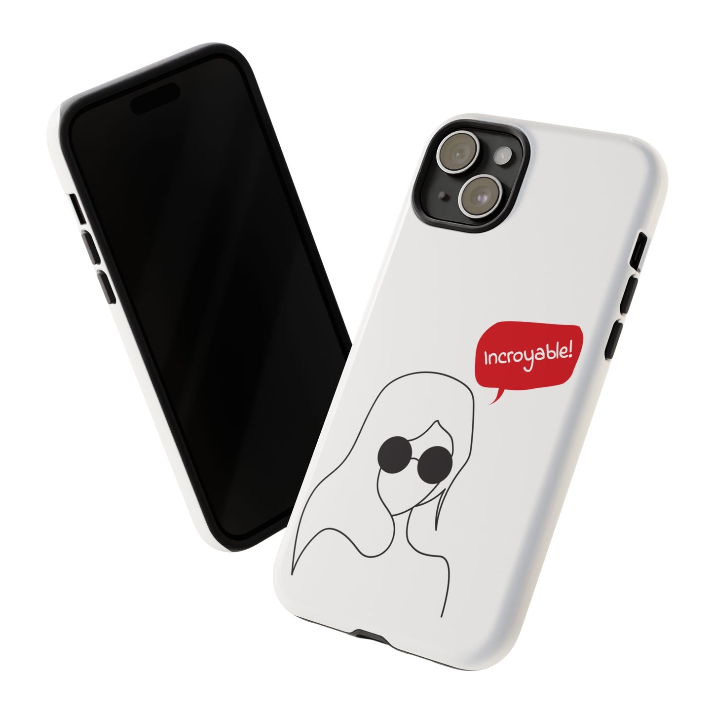 Stylish Phone Case - 'Incroyable!' Design for Trendsetters