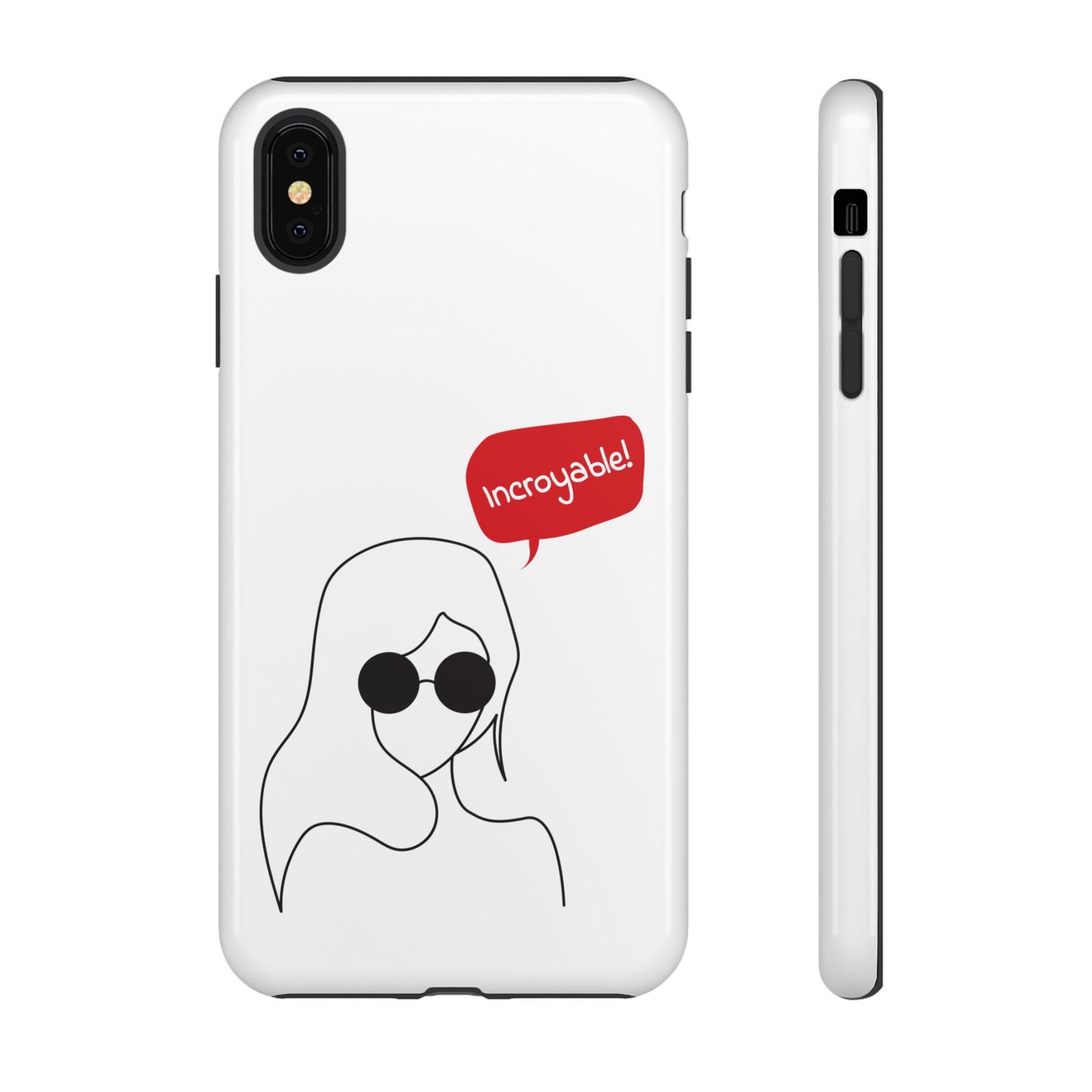 Stylish Phone Case - 'Incroyable!' Design for Trendsetters
