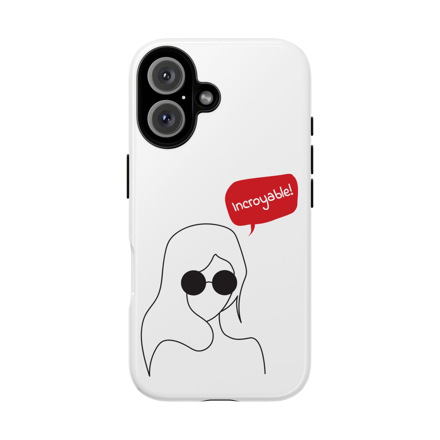 Stylish Phone Case - 'Incroyable!' Design for Trendsetters