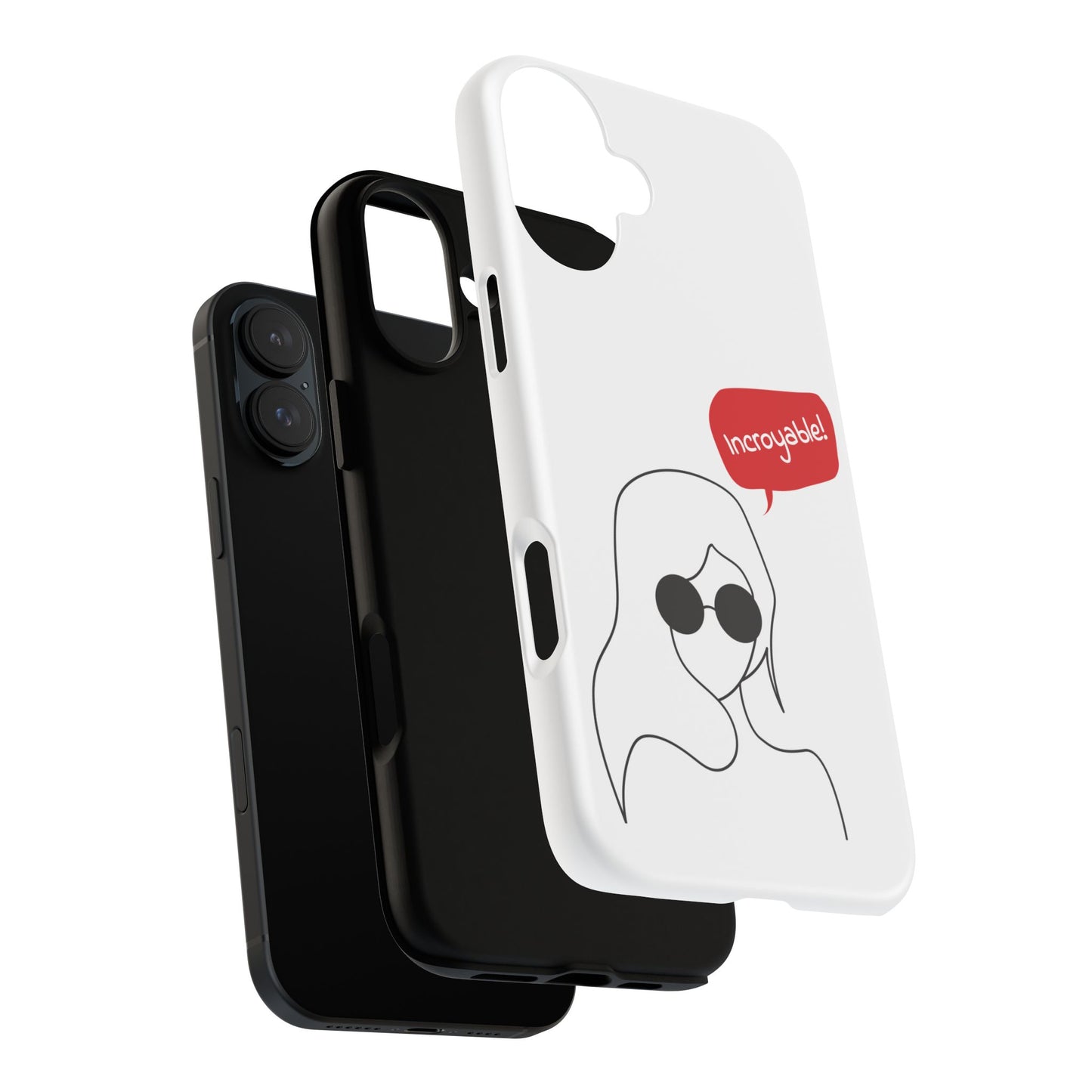 Stylish Phone Case - 'Incroyable!' Design for Trendsetters