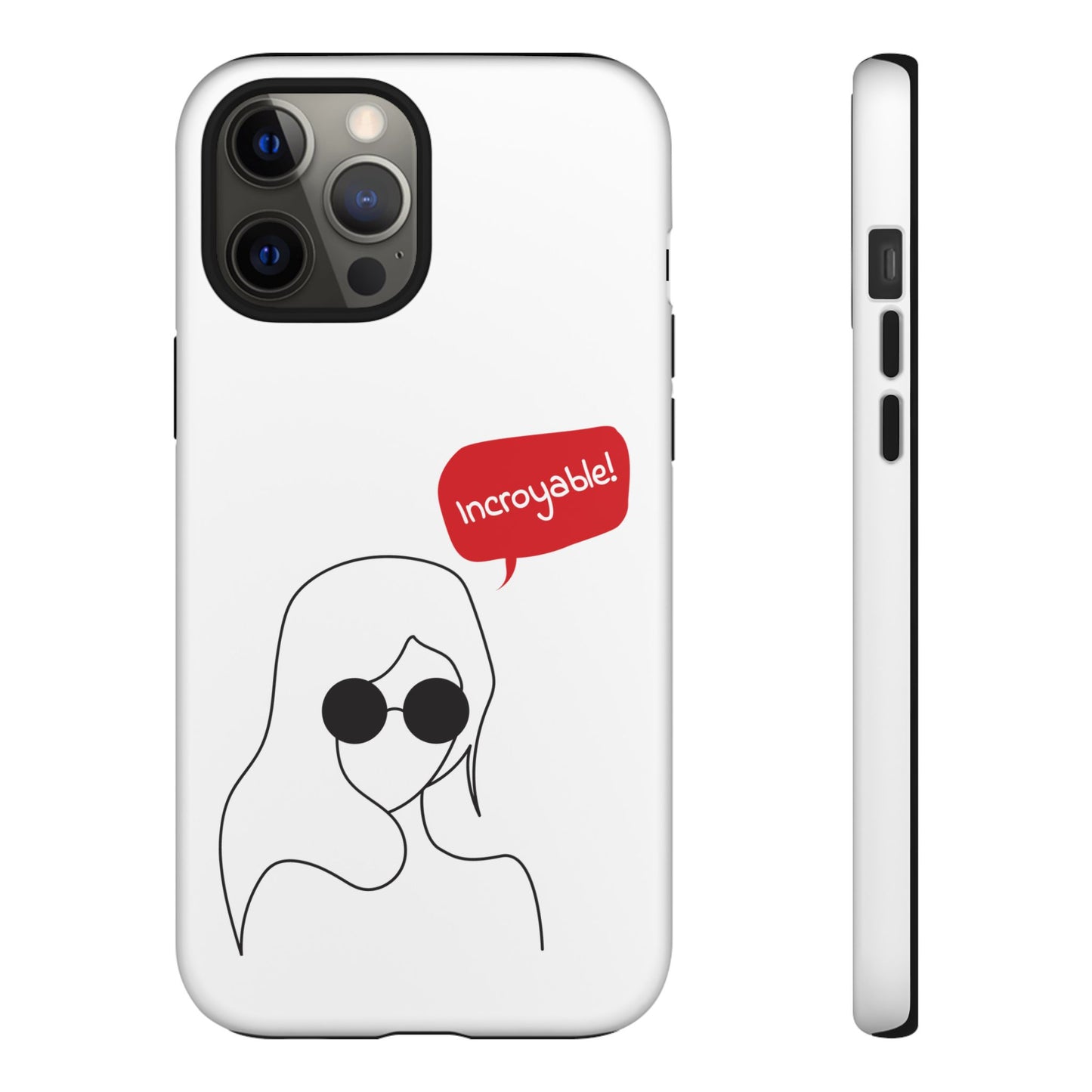 Stylish Phone Case - 'Incroyable!' Design for Trendsetters
