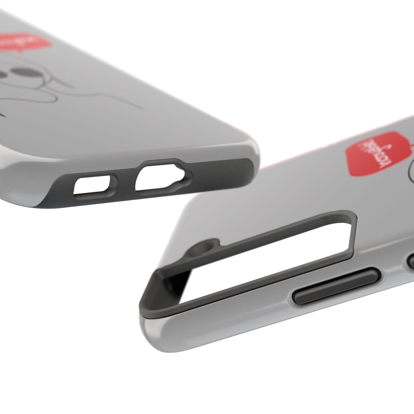 Trendy Tough Phone Case - 'Incroyable!' Design for Style and Protection
