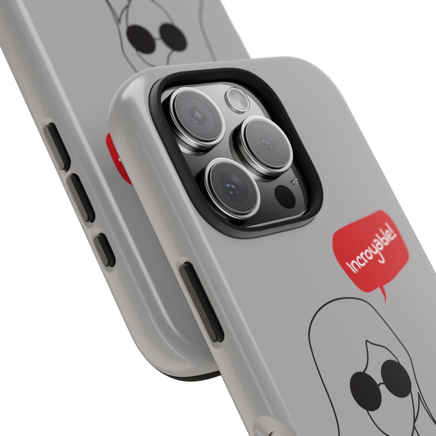 Trendy Tough Phone Case - 'Incroyable!' Design for Style and Protection