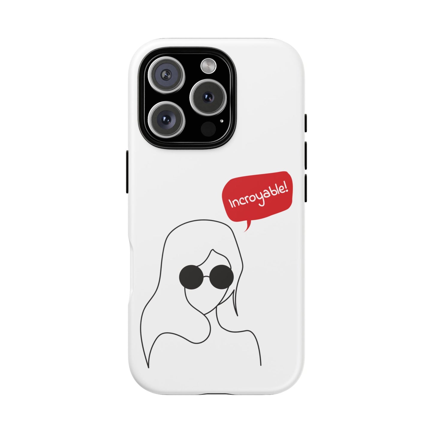Stylish Phone Case - 'Incroyable!' Design for Trendsetters