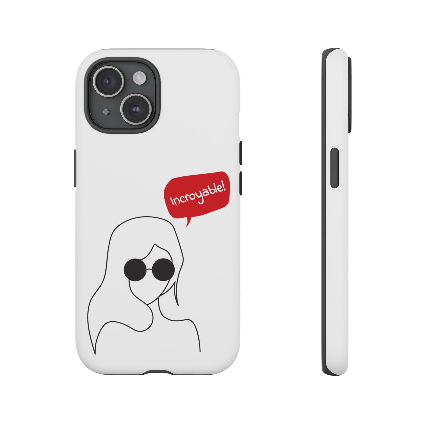 Stylish Phone Case - 'Incroyable!' Design for Trendsetters
