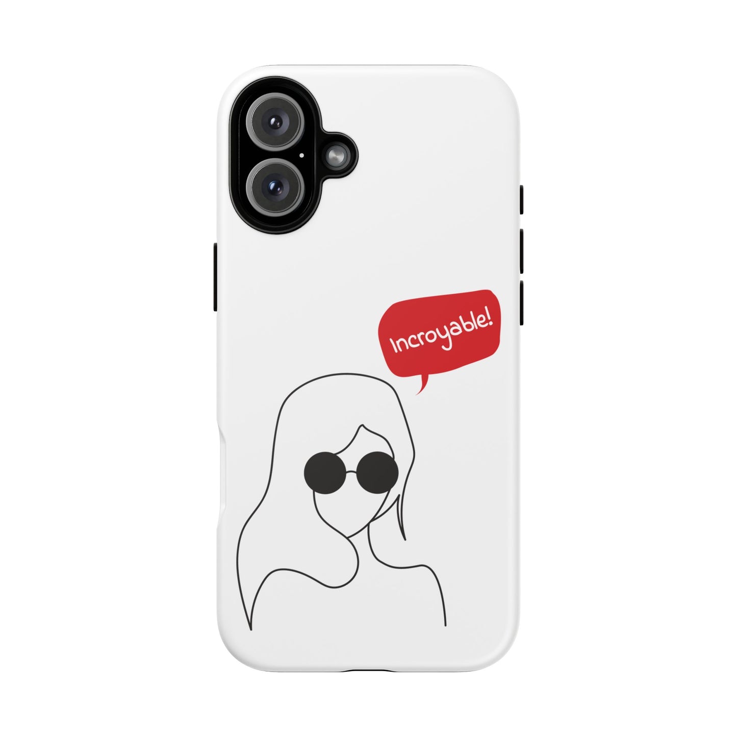 Stylish Phone Case - 'Incroyable!' Design for Trendsetters