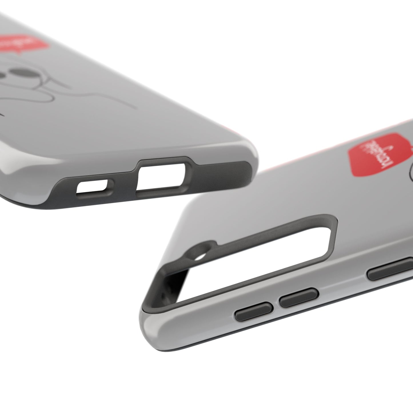 Trendy Tough Phone Case - 'Incroyable!' Design for Style and Protection
