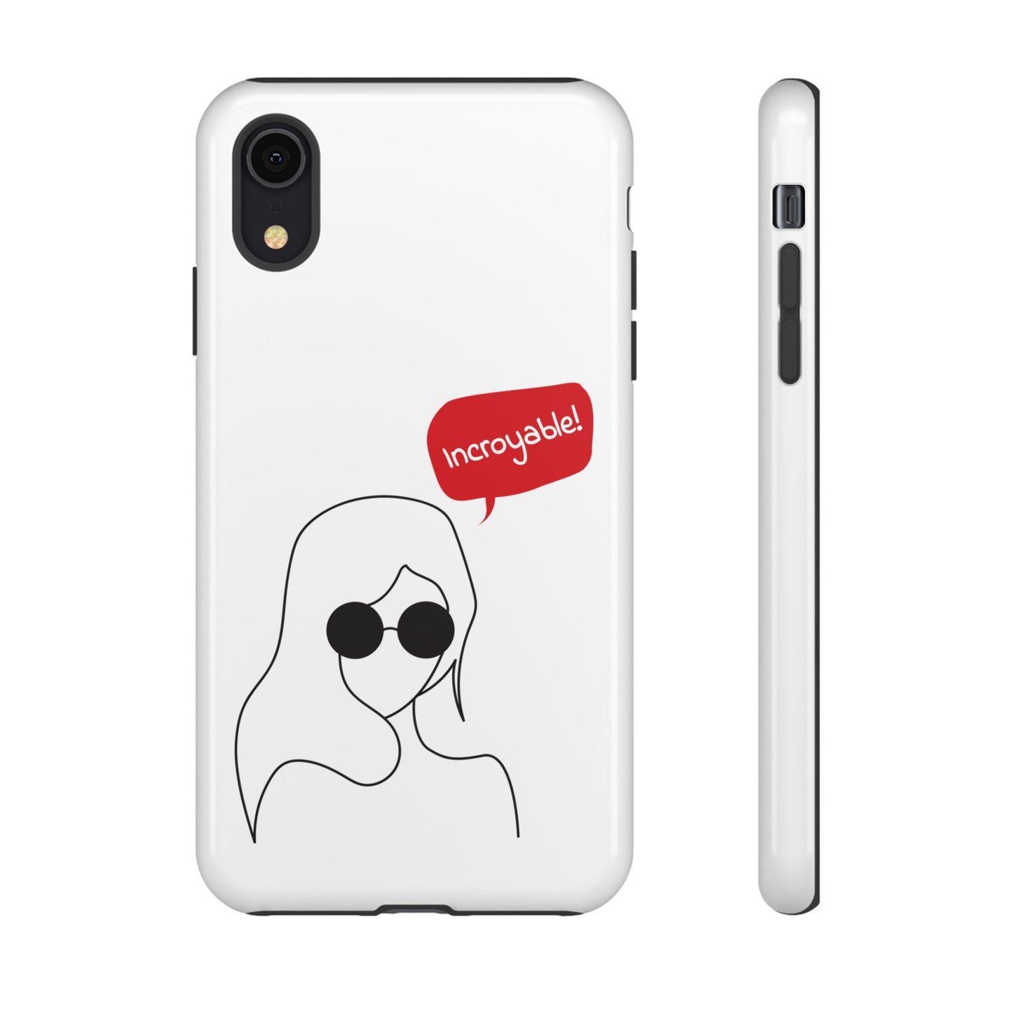 Stylish Phone Case - 'Incroyable!' Design for Trendsetters