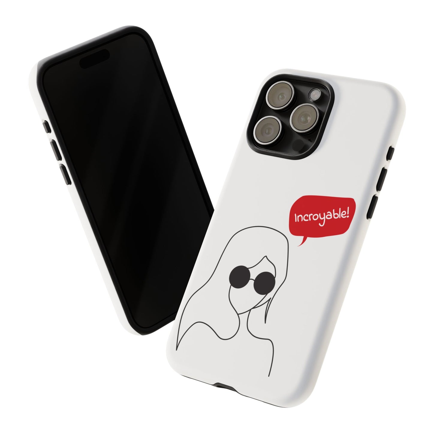Stylish Phone Case - 'Incroyable!' Design for Trendsetters
