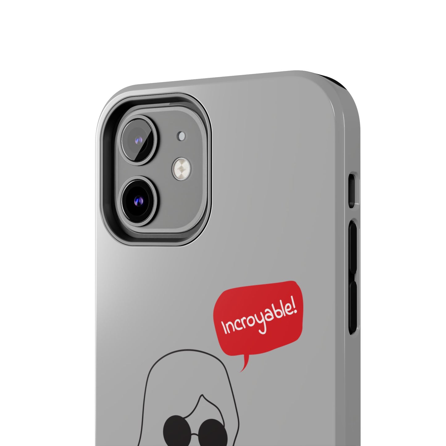 Trendy Tough Phone Case - 'Incroyable!' Design for Style and Protection