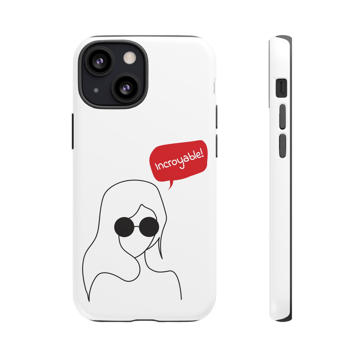 Stylish Phone Case - 'Incroyable!' Design for Trendsetters