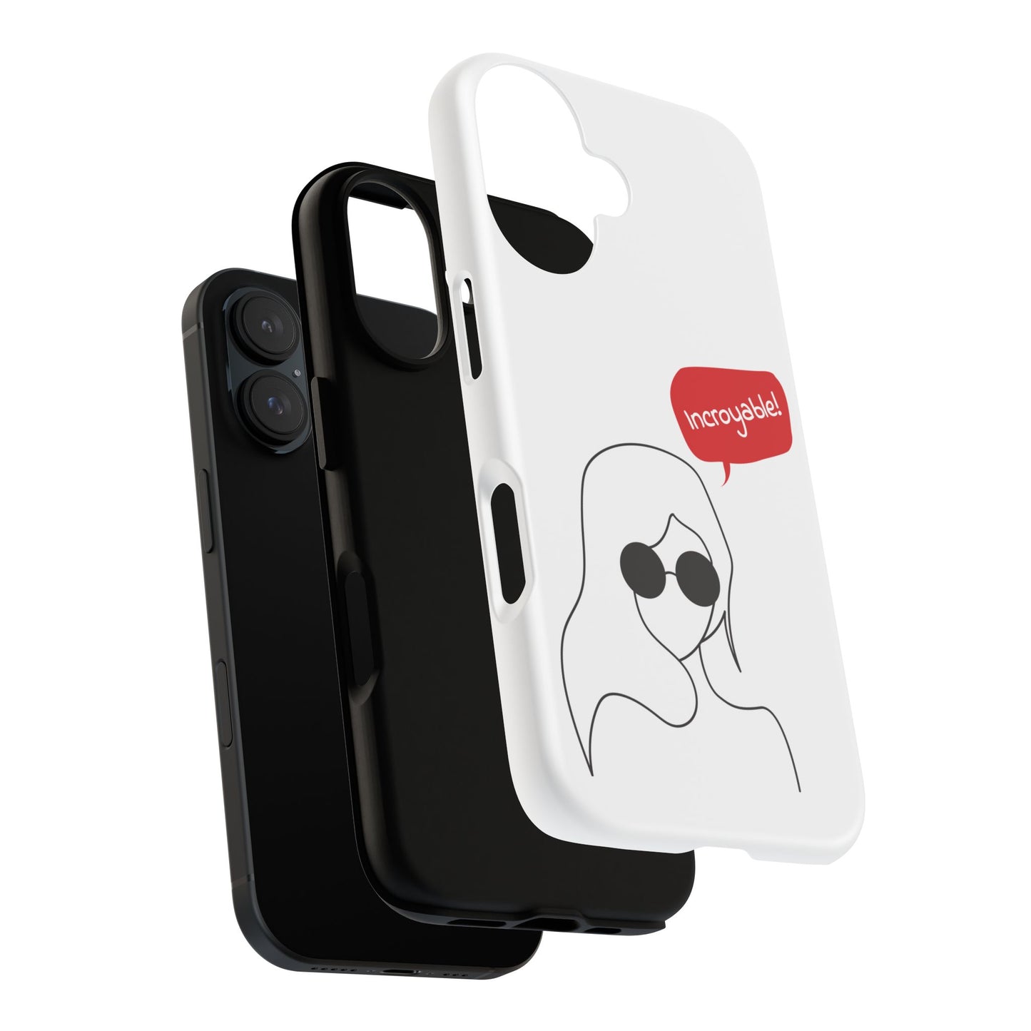 Stylish Phone Case - 'Incroyable!' Design for Trendsetters