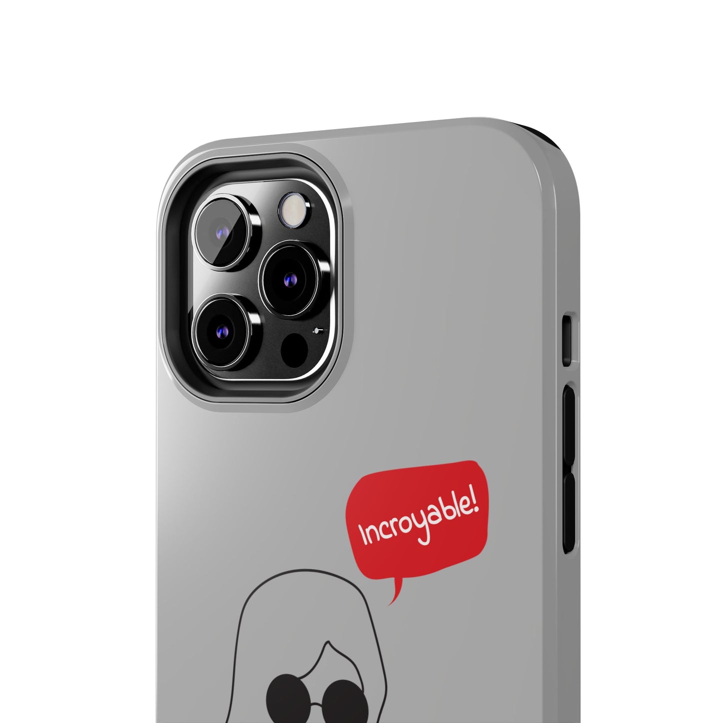 Trendy Tough Phone Case - 'Incroyable!' Design for Style and Protection