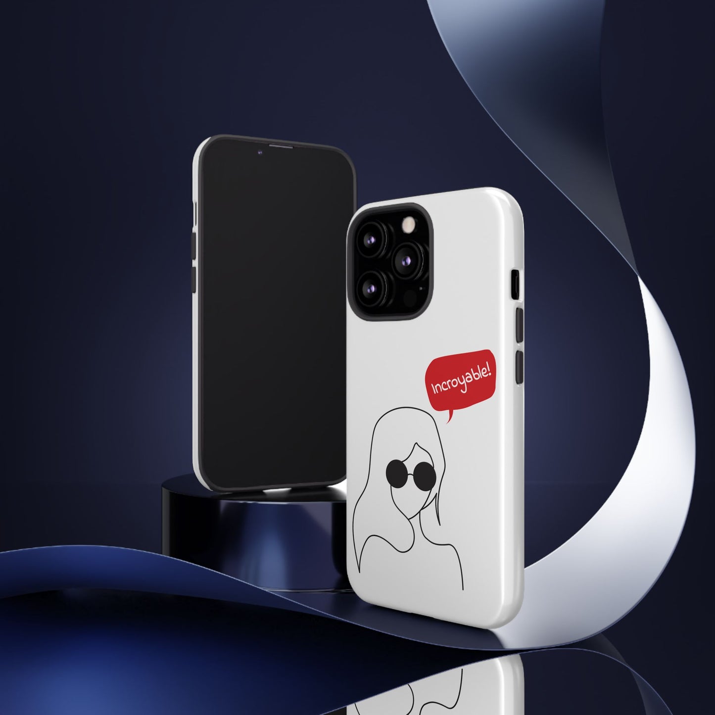 Stylish Phone Case - 'Incroyable!' Design for Trendsetters
