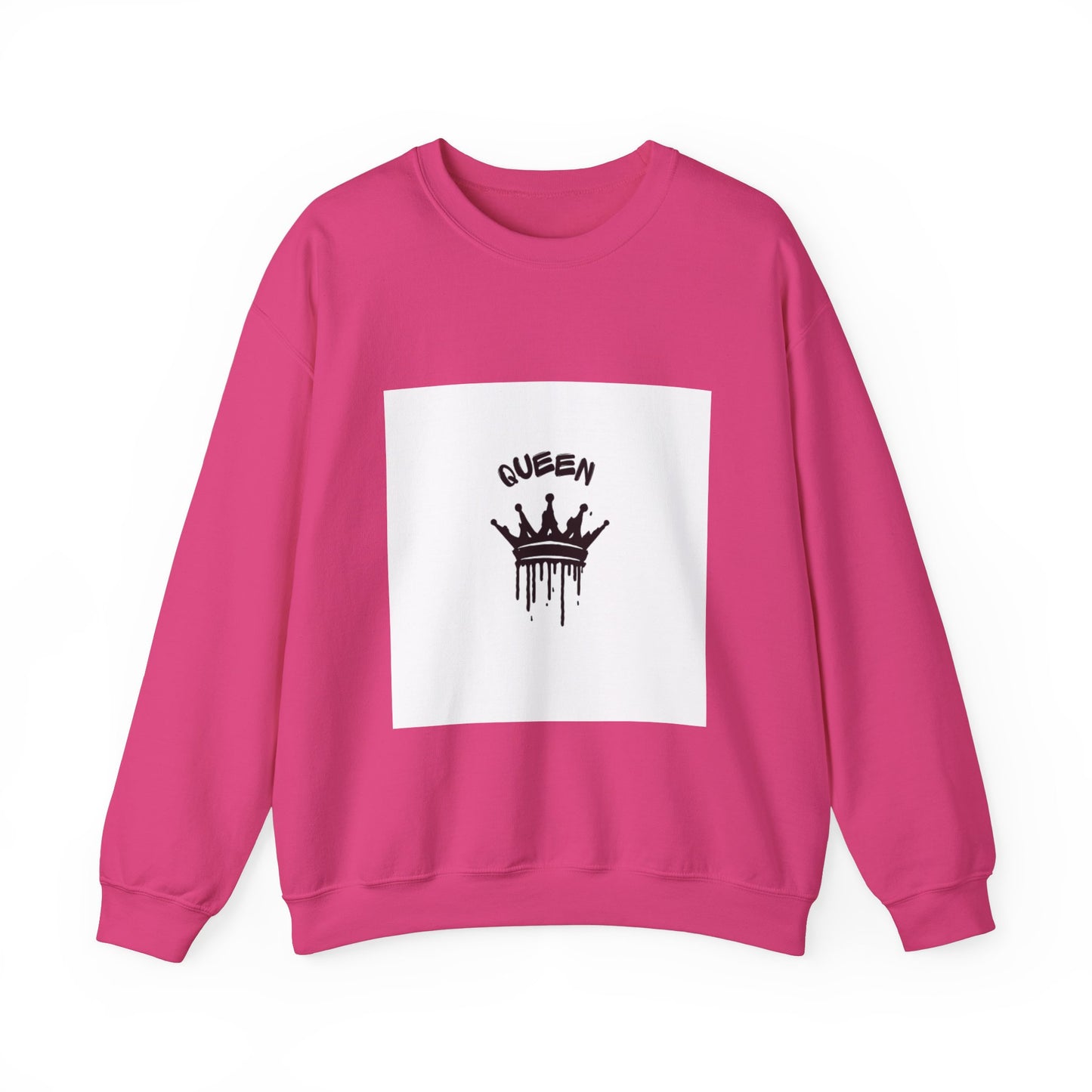 Queen Heavy Blend Crewneck Sweatshirt - Stylish and Comfortable Apparel