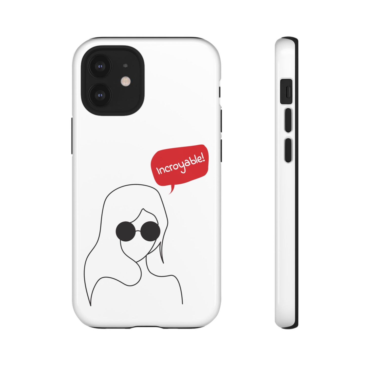 Stylish Phone Case - 'Incroyable!' Design for Trendsetters