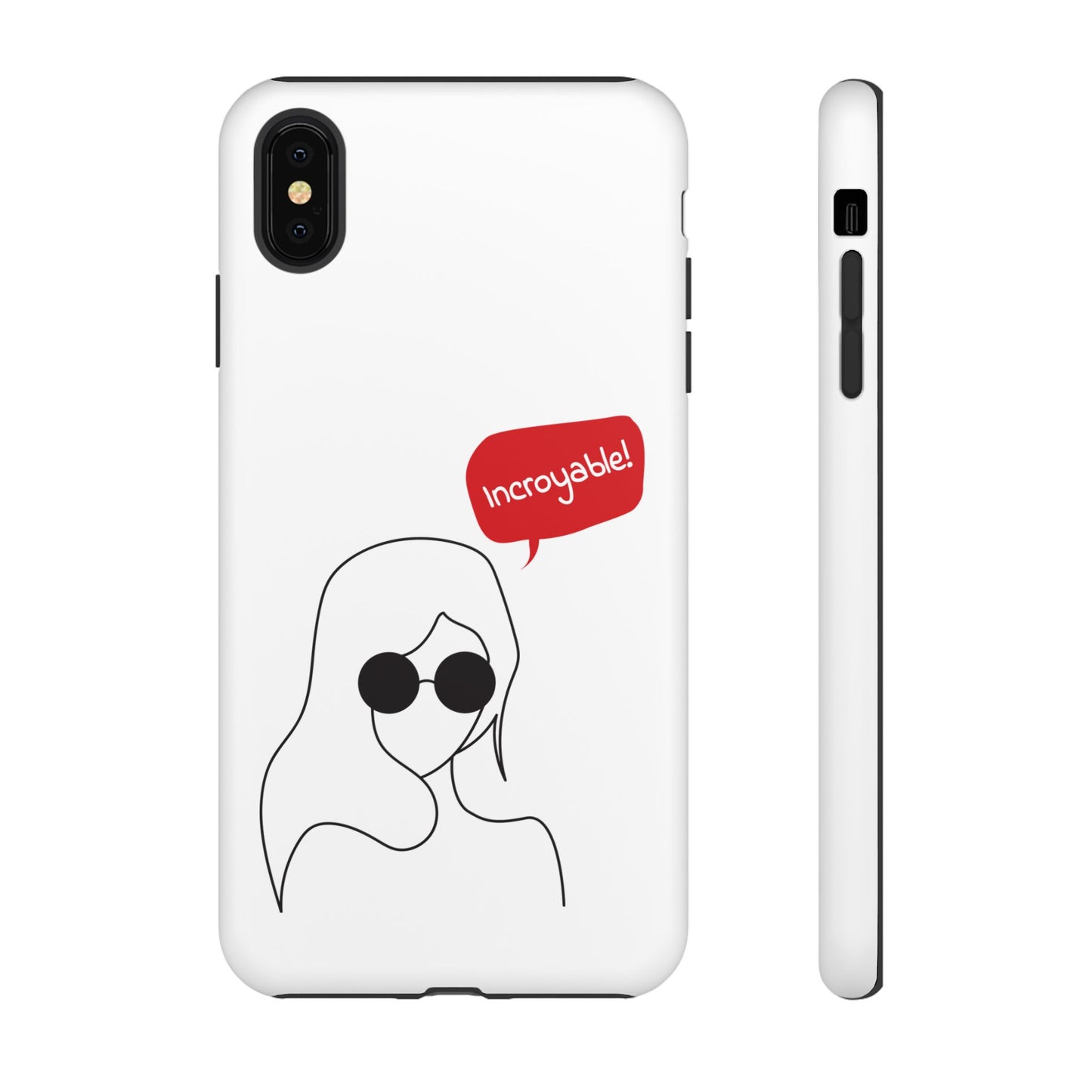 Stylish Phone Case - 'Incroyable!' Design for Trendsetters