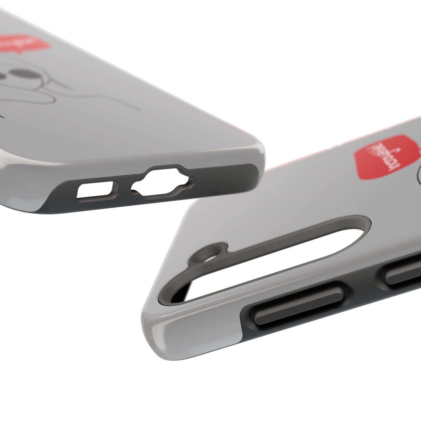 Trendy Tough Phone Case - 'Incroyable!' Design for Style and Protection
