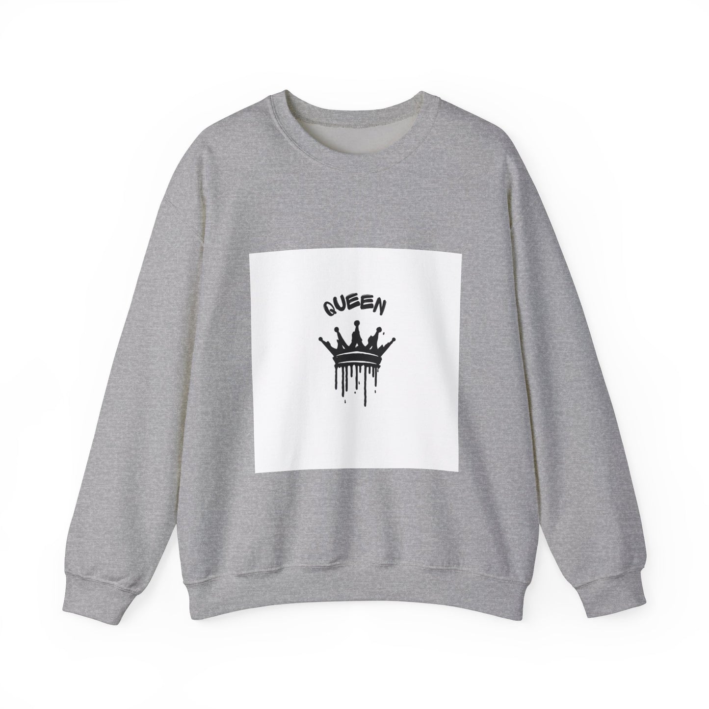 Queen Heavy Blend Crewneck Sweatshirt - Stylish and Comfortable Apparel