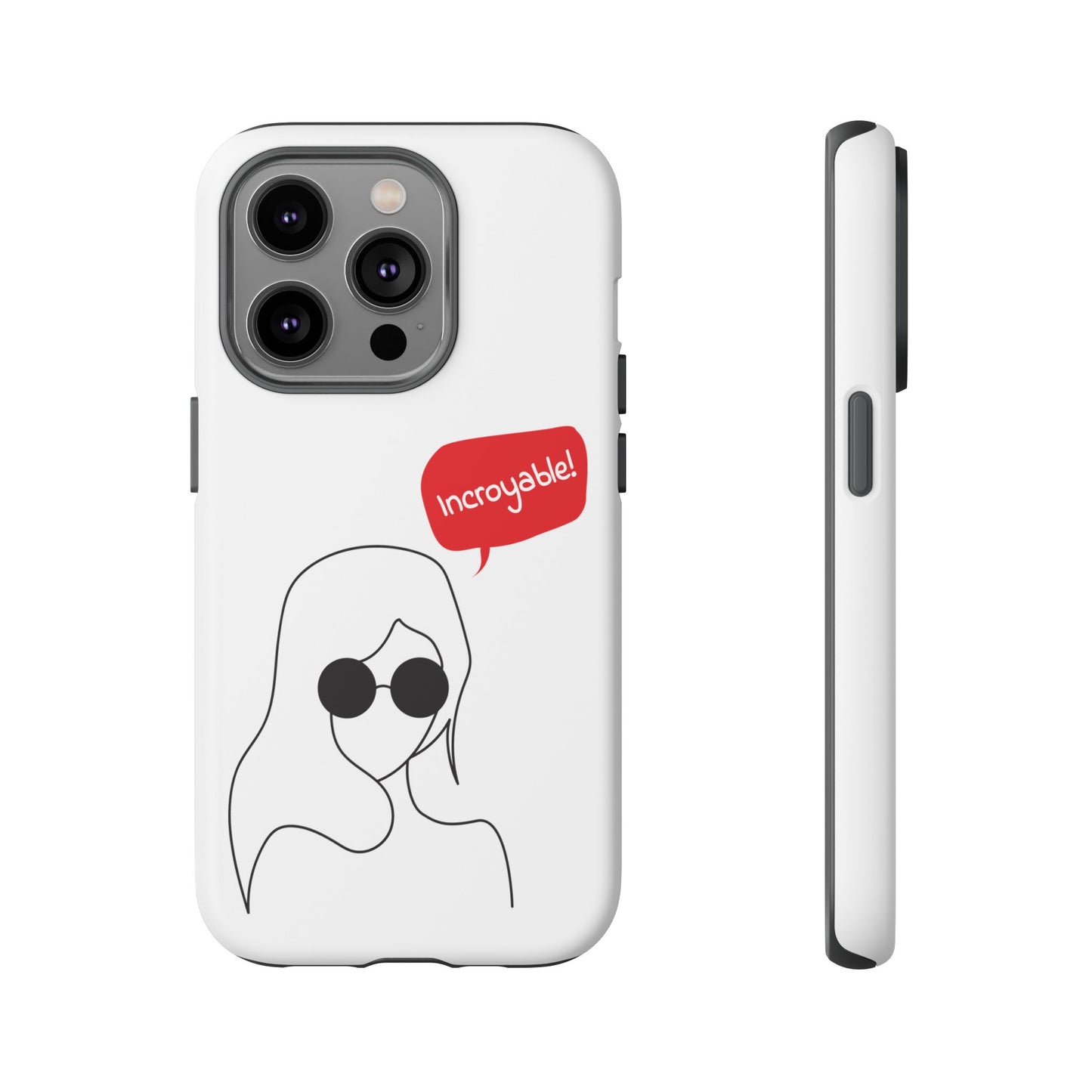 Stylish Phone Case - 'Incroyable!' Design for Trendsetters