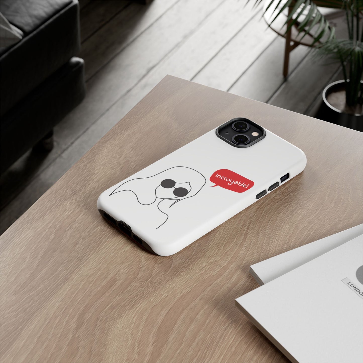 Stylish Phone Case - 'Incroyable!' Design for Trendsetters