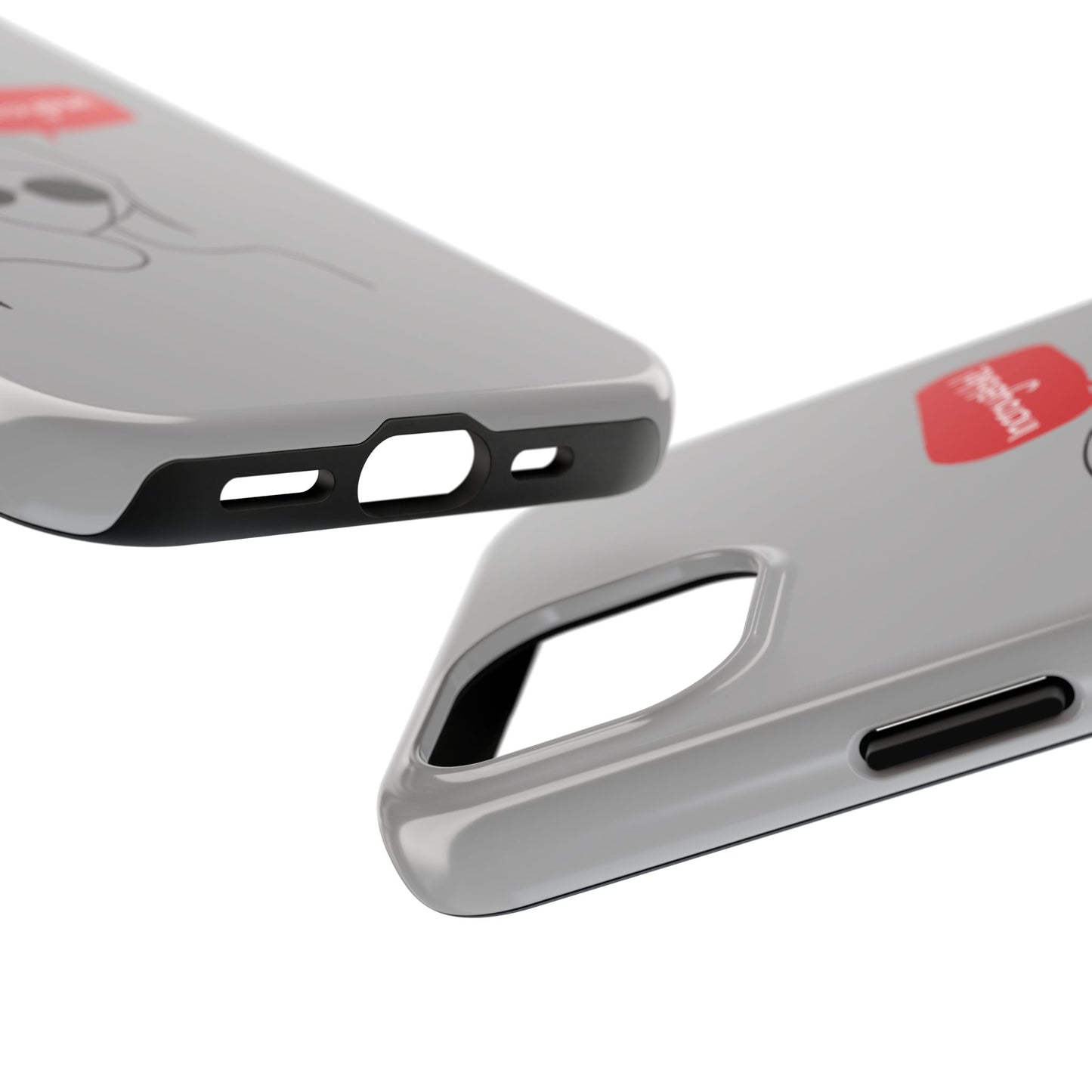 Trendy Tough Phone Case - 'Incroyable!' Design for Style and Protection